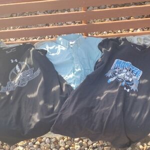 Kids Button Down Shirt And Tees